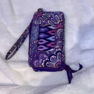 Vera Bradley Wristlet with Phone Pocket
